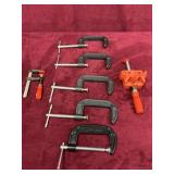LOT OF CLAMPS