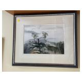 ORIGINAL ZOLTON SZABO WATERCOLOUR 'SNOW DANCE'