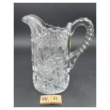 AMERICAN BRILLANT CUT GLASS CREAMER