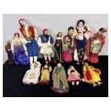 SELECTION OF DOLLS FROM AROUND THE WORLD