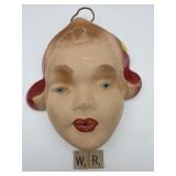 1940-50'S CHALKWARE STRING HOLDER