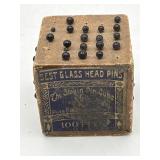 ANTIQUE STAYIN PIN CUBE