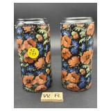 2 PORCELAIN ART DECO VASES