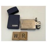 ZIPPO- MADE IN NIAGARA FALLS ONTARIO