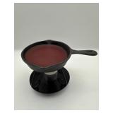 CAST IRON CANDLE WAX SCENT BURNER
