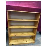 PINE BOOK SHELVES