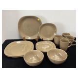 LOT OF STONEWARE DISHES