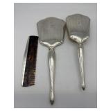 INTERNATIONAL STERLING VANITY SET