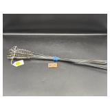 SET OF STAINLESS SKEWERS (8)