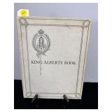 KING ALBERTS BOOK 1914 FIRST ED.