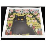MAUD LEWIS - ONE BLACK CAT - LE PRINT