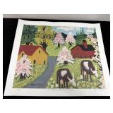 MAUD LEWIS - LE PRINT -COWS GRAZING