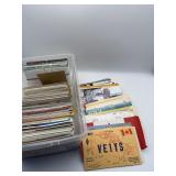 SELECTION OF QSL RADIO CARDS -CANADA  AND USA
