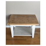ANTIQUE PINE TOPPED TABLE