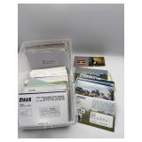 SELECTION OF QSL RADIO CARDS - CROATIA, FIJI