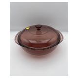 PYREX COVERED CASSEROLE DISH