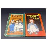 2 VINTAGE 'RAGGEDY  ANN' CHILDREN'S BOOKS