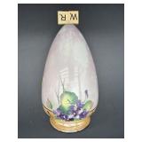 JAPANESE LUSTEWARE HAND PAINTED WALL VASE