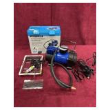 NEW IN THE BOX CERTIFIED 12 V AIR COMPRESSOR