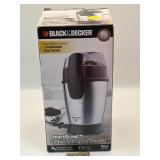 NEW- BLACK & DECKER SMART GRINDER