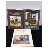 3 BOOKS ON UPPER CANADIAN FURNITURE
