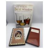 3 BOOKS ON WHISKY AND CIGARS
