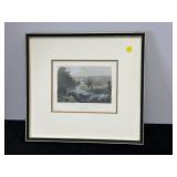 VINTAGE PRINT OF KENTVILLE, NOVA SCOTIA - SIGNED