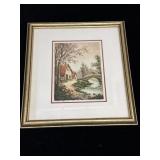 SIGNED LANDSCAPE PRINT - LE
