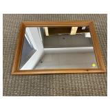 PINE FRAMED MIRROR