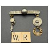 MARJORIE BAER SIGNED BROOCH -USA DESIGNER