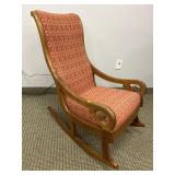 ANTIQUE VICTORIAN STYLE NURSING ROCKING CHAIR