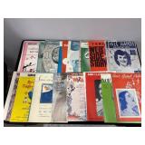 SELECTION OF VINTAGE SHEET MUSIC