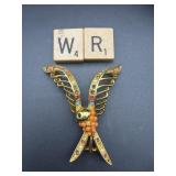 D'ORLAN SIGNED BROOCH