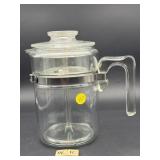 VINTAGE PYREX GLASS COFFEE POT