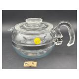 VINTAGE PYREX GLASS TEAPOT