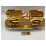 ROYAL WINTON 'GOLDEN AGE' CREAM AND SUGAR SET