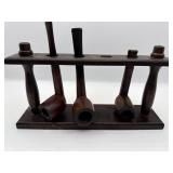 PIPE STAND WITH 3 PIPES