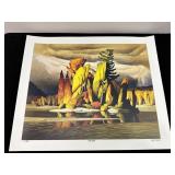 A.J. CASSON  LE PRINT - UNFRAMED - LITTLE ISLAND