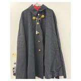 VINTAGE ROYAL CANADIAN DRESS WOOL CAPE