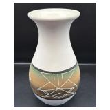 HANDMADE POTTERY VASE- SIGNED