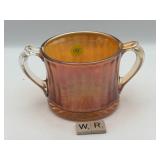 CARNIVAL GLASS SUGAR BOWL