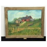 HAZEL MACDONALD - ORIGINAL ACRYLIC ON BOARD