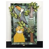 TED EVANS ORIGINAL - JUNGLE FOLK ART