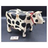 FOLK ART COW BOX