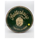 ANTIQUE PATTERKRISP COOKIE TIN