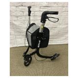 FOLDING GO PLUS ROLLER WALKER WITH STORAGE BASKET