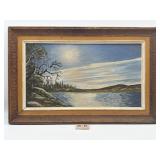 ORIGINAL ACRYLIC ON MASONITE  - H .PETKET
