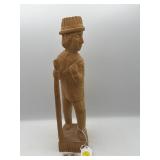 HAND MADE WOOD CARVING - UNSIGNED