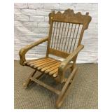 VINTAGE OUTDOOR ROCKER