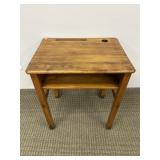 ANTIQUE WOODEN DESK NO CHAIR